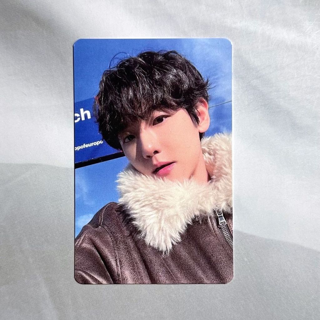 Bian Baekhyun Photocard Swiss Photo wm Bonus Card EXO