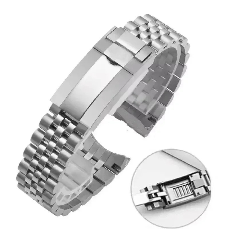 สายนาฬิกาสําหรับ Rolex Sub GMT Yacht Daytona นาฬิกาผู้ชายสร้อยข้อมือหรูหรา Mod อะไหล่อุปกรณ์เสริม 20