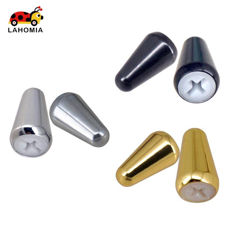 [Lahomia] 2x Toggle Switch Tip Caps พร้อมเกลียวภายในลูกบิดแบบพกพาสําหรับอุปกรณ์เสริมชิ้นส่วนกีตาร์ไฟฟ้า Pickup Selector Replacement