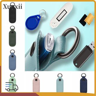 XUEXII U Disk Pouch Leather Digital Accessories Holder USB F…
