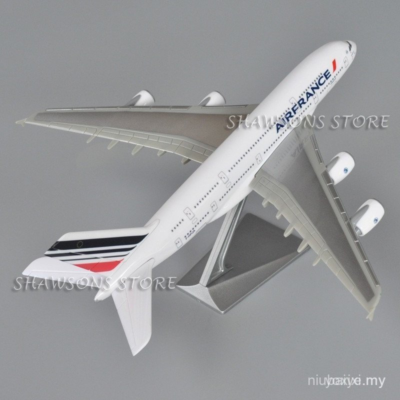 1:250 Scale เครื่องบินเครื่องบินรุ่นของเล่น Airbus A380 Air ฝรั่งเศส Aerobus Airliner จําลองสะสม PNP