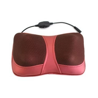 1.9/3.1หมอนนวดคอและไหล่อย่างดี ปรับความแรง 2 ระดับ CAR AND HOME MASSAGE PILLOW ใช้ไฟบ้าน & รถยนต์ อุปกรณ์ครบชุด รุ่น 818