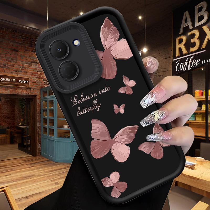 ปลอกสําหรับ Tecno Spark GO 3 Spark GO 2 Spark Go 1Butterfly เคสโทรศัพท์ Techno Spark GO3 GO2 Go1 KN3