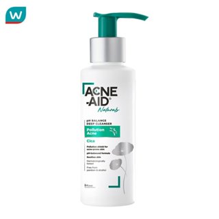 Acne Aid แอคเน่-เอด เนเชอรัล พีเอช บาลานซ์ เคลนเซอร์ โพลูชั่…