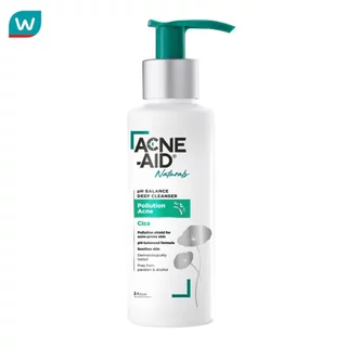 Acne Aid แอคเน่-เอด เนเชอรัล พีเอช บาลานซ์ เคลนเซอร์ โพลูชั่น แอคเน่ 100 มล.