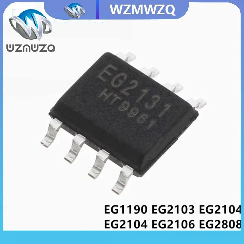 5pcs EG1190 EG2103 EG2104 EG2104S EG2104M EG2106 EG2808 EG2131 EG3001 EG3002 EG3013 sop-8 ชิปเซ็ต