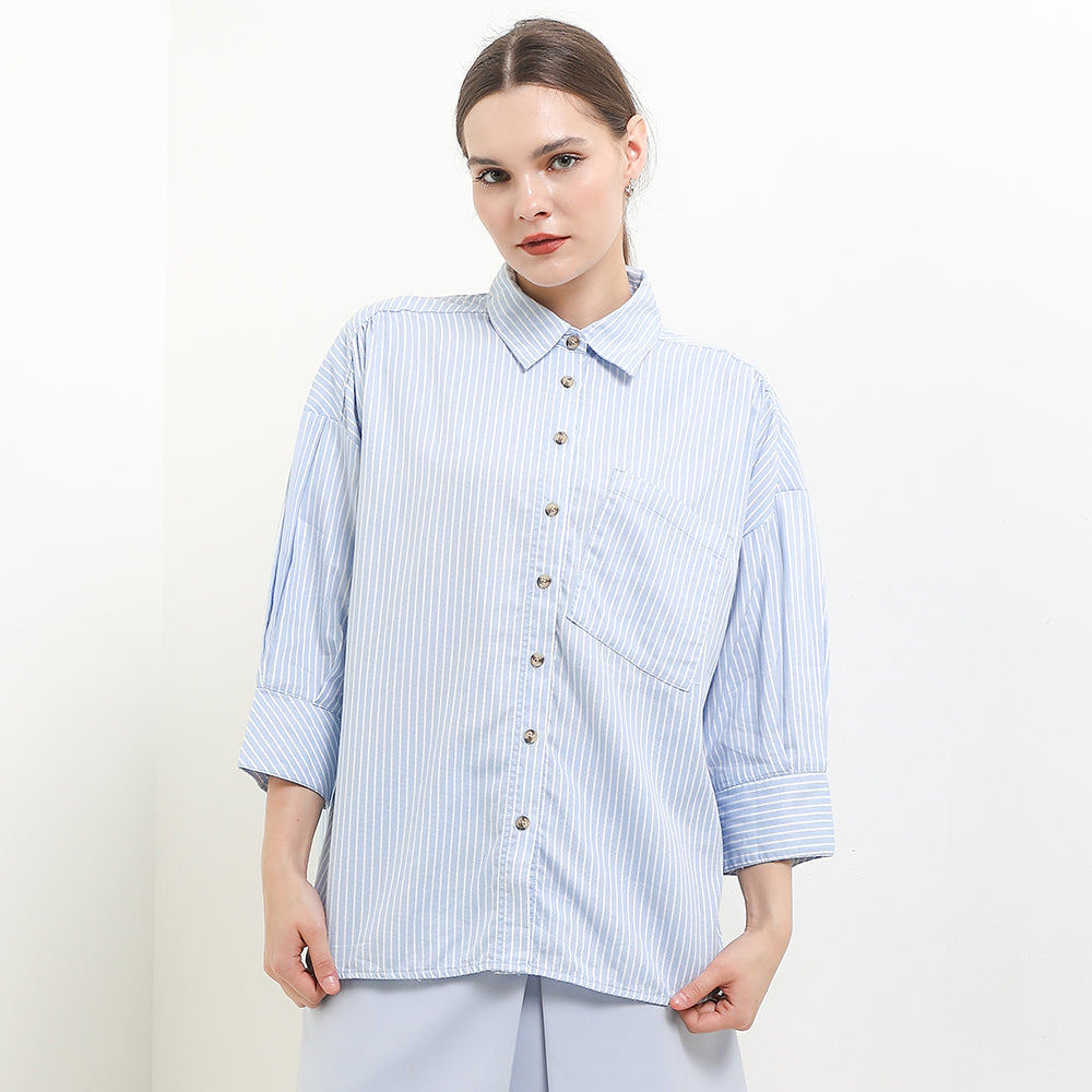 KEMEJA Cardinal เสื้อเชิ้ตโอเวอร์ไซส์ผู้หญิง G1318J02A