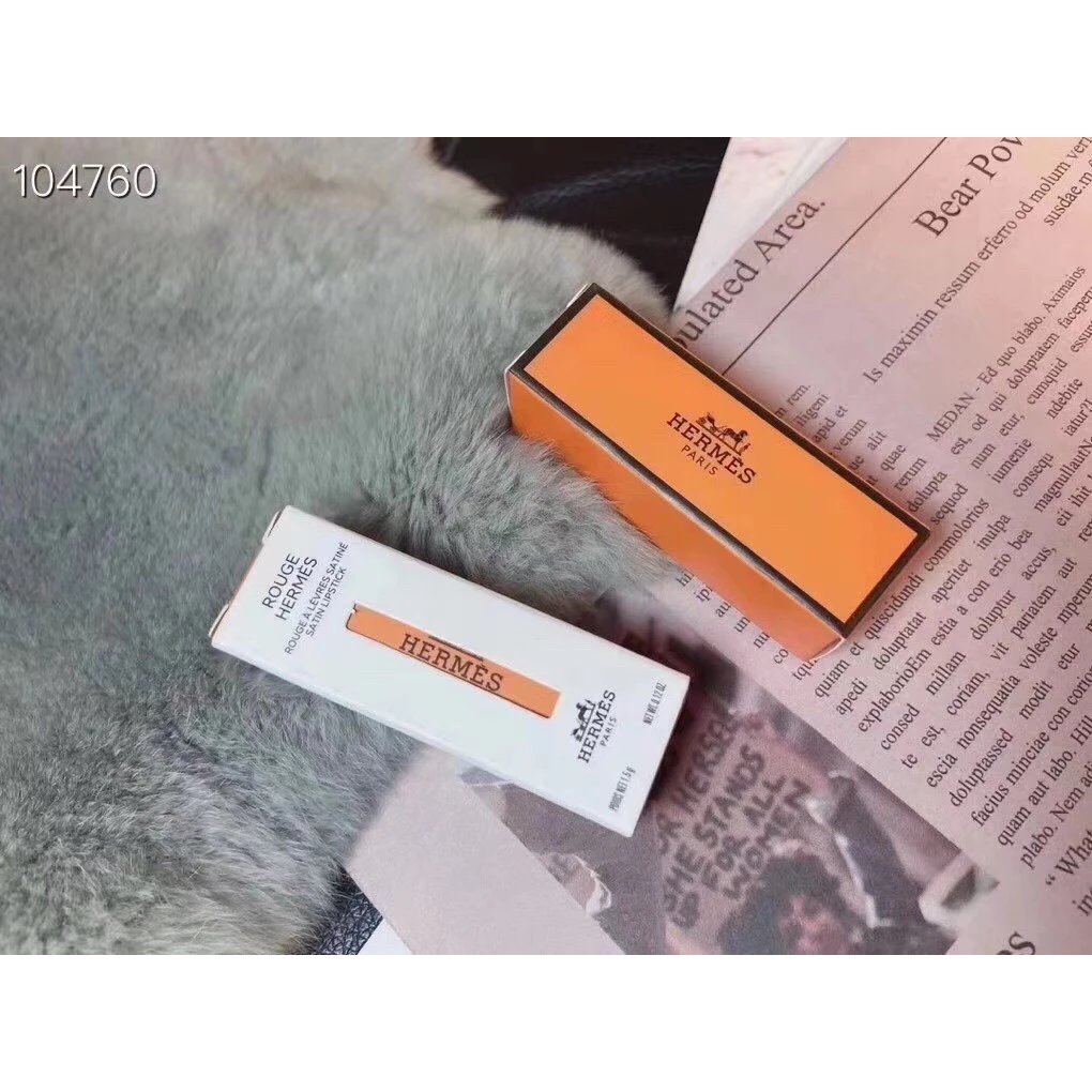 Hermes Lipstick Sample 1.5g!หมายเลขสี 68-75-33-85-21-64-66-04