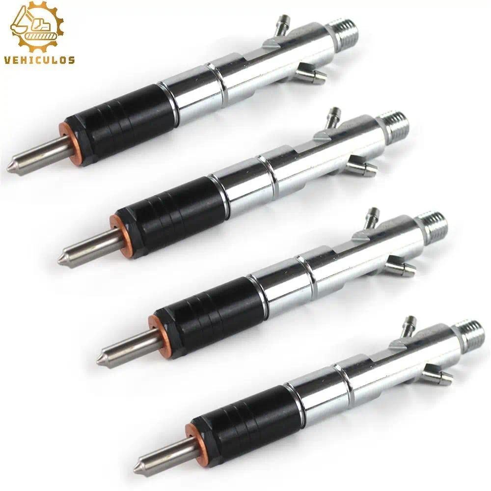 2645K016 2645K015 2645K011 LJBB03202A 4PCS หัวฉีดน้ํามันเชื้อเพลิงสําหรับ JCB Perkins 1100 1103 1104