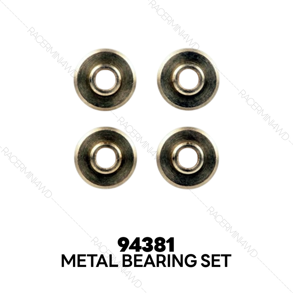 TAMIYA 94381 Mini 4WD Metal Bearing Set (4pcs.)