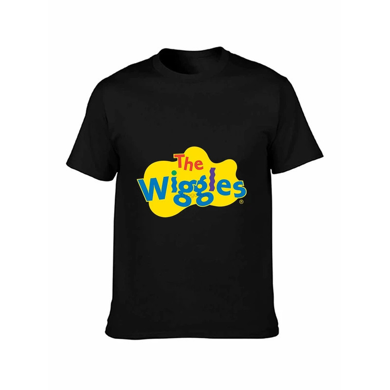 เสื้อยืดผู้ชาย แขนสั้น โลโก้ The Wiggles เสื้อยืด The Wiggles เสื้อยืดผู้หญิง (2)