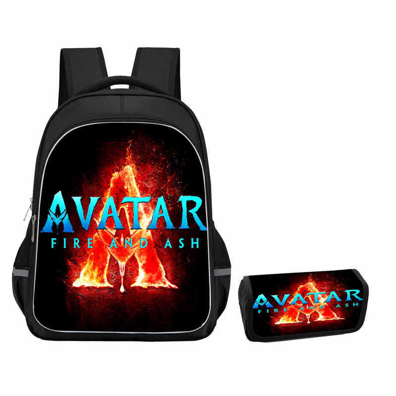 Avatar 3 การ์ตูนพิมพ์กระเป๋านักเรียน-Fire และ Embers High-Definition พิมพ์กระเป๋าเดินทางลําลอง 53 ซม