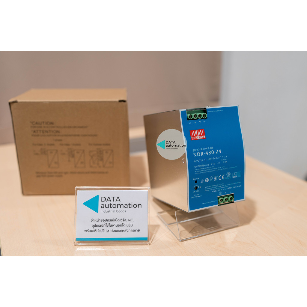 Meanwell สวิทชิ่งเพาเวอร์ซัพพลาย 24V NDR-Series 75W/120W/240W Input 220VAC - รูปที่ 6