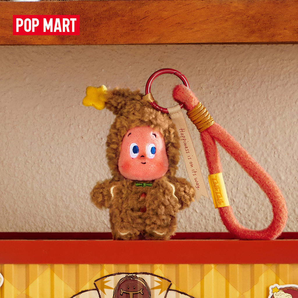 POP MART Twinkle Twinkle Savor the Moment Series- Fresh-baked Mini Cookies Plush Pendant Blind Box Action Toys Collectable Figure Birthday Gift Kid Toy