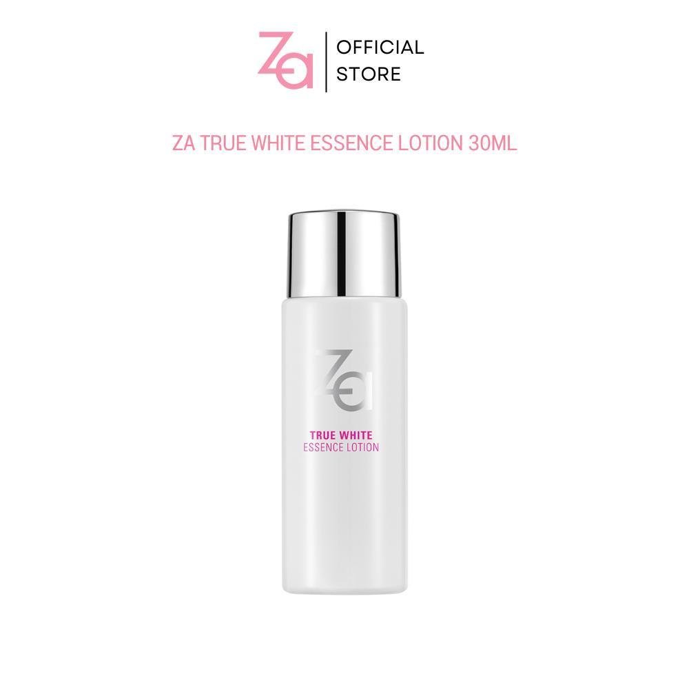 【PoutPhuket Mall】Za True Bright Essence Lotion 30ml.  ขนาดพกพา - ผลิตภัณฑ์บำรุงผิว