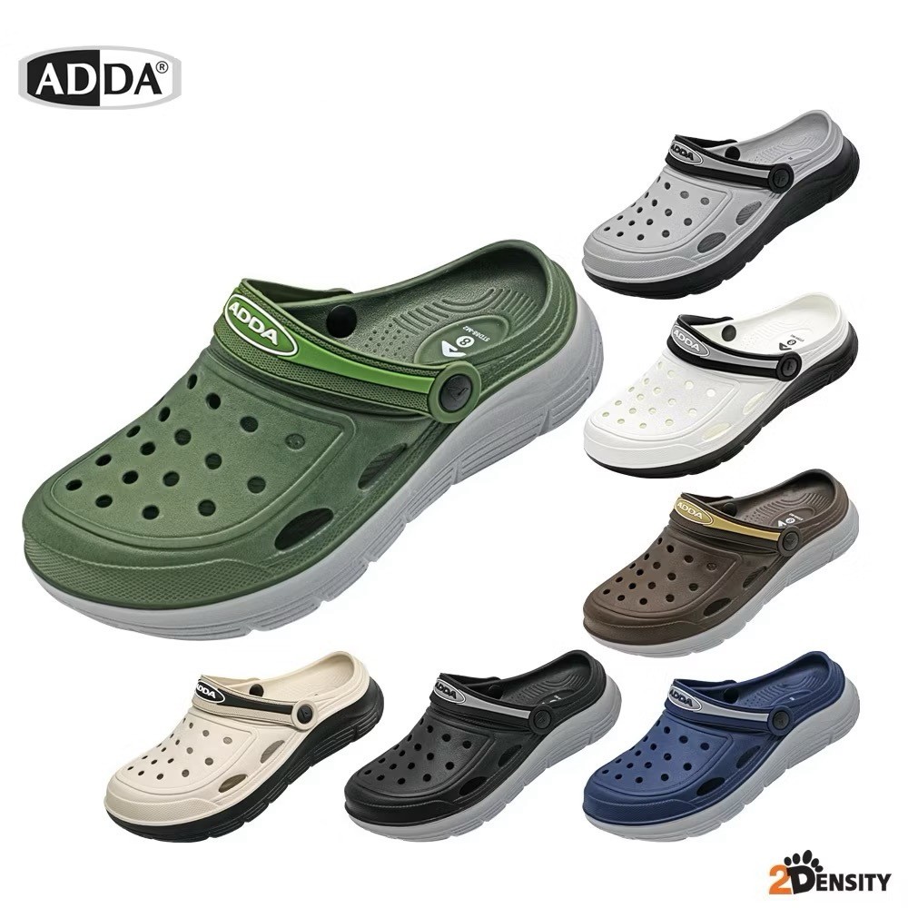 ADDA รองเท้าแตะ รองเท้าแตะแบบสวม รองเท้าหัวโต ชาย รุ่น 5TD88 (เบอร์ 7-10)