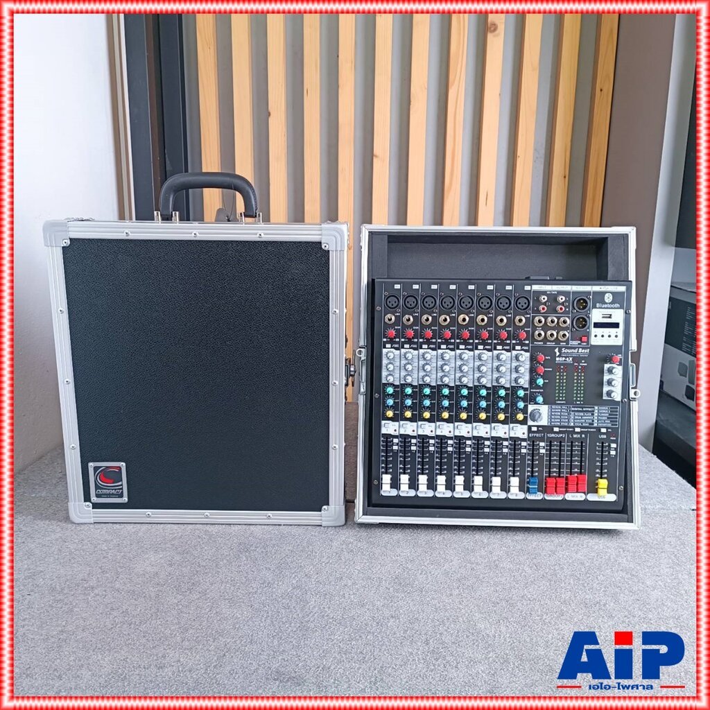 *เฉพาะกล่องไม่รวมมิกซ์* RACK SOUNDBEST MGP-8X สีดำ แร็คใส่มิกเซอร์ กล่องใส่มิกเซอร์ ซาวด์เบส MGP 8 X MGP8 X MGP 8X MG...