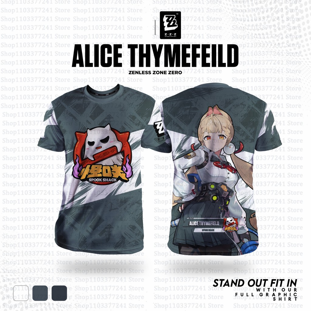 เกมใหม่ Zenless Zone Zero Caesar King บทบาททั้งหมดเล่นอะนิเมะเสื้อยืด 3D พิมพ์ผู้ชาย/ผู้หญิงแขนสั้น 