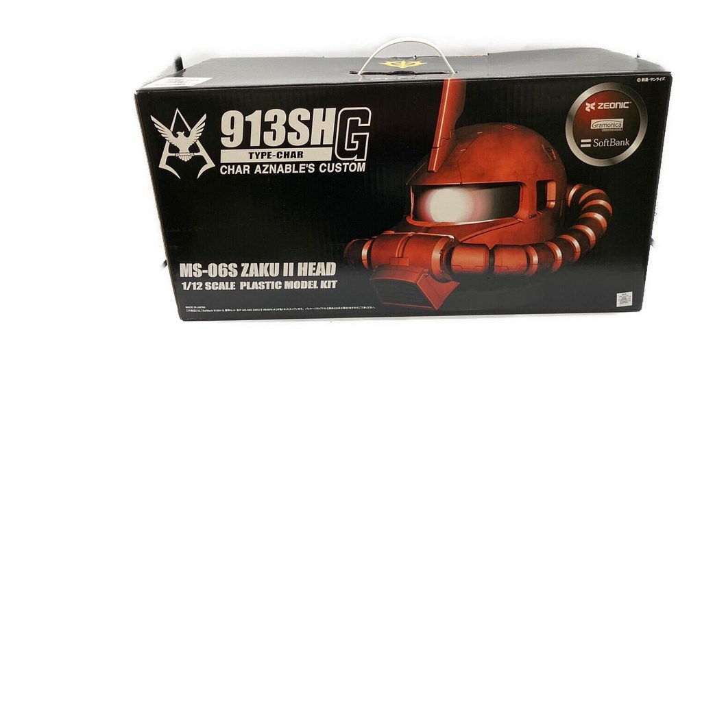 ฟิกเกอร์หัว Zaku II ของ Char จาก ZEONIC MS-06S รหัส 9136HG