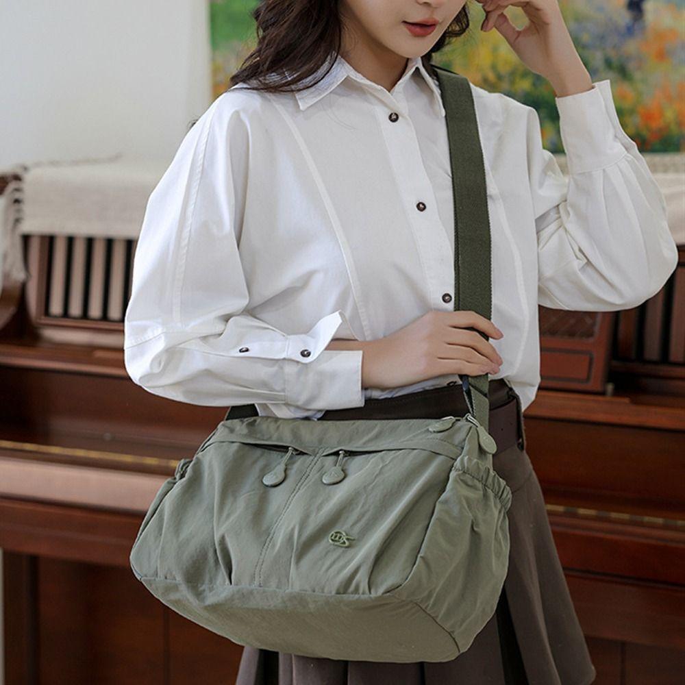 UMISTYDREAM กระเป๋าสะพายข้าง กระเป๋าสะพายความจุขนาดใหญ่ - รูปที่ 5