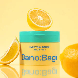BANOBAGI Everyday Toner Jelly Pad Moisture & Whitening 170ml บาโนบากิ โทนเนอร์เจลลี่แพด สูตร Moisture & Whitening.