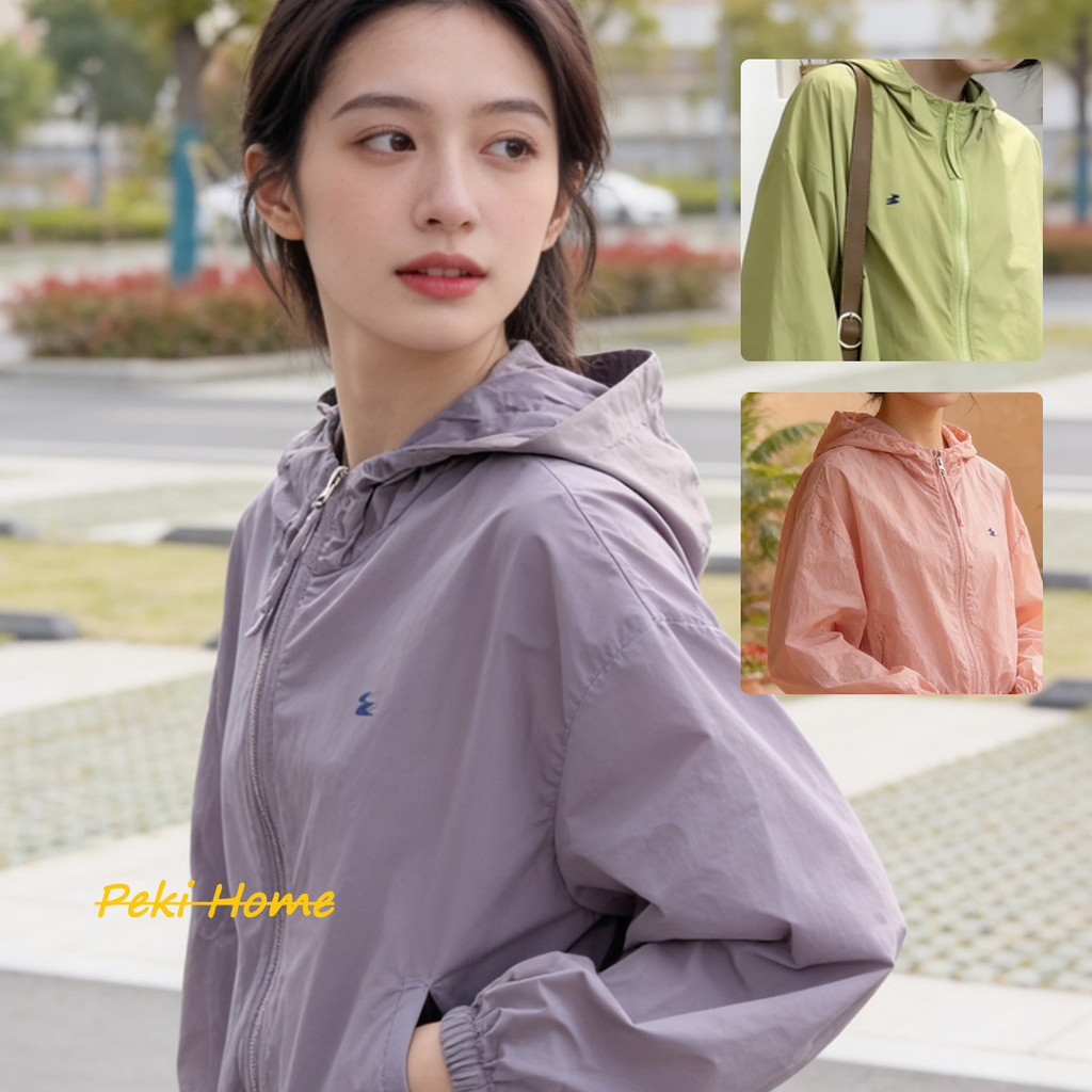 เสื้อกันแดดผู้หญิง  รุ่นใหม่ล่าสุด ทรงหลวม ใส่สบาย