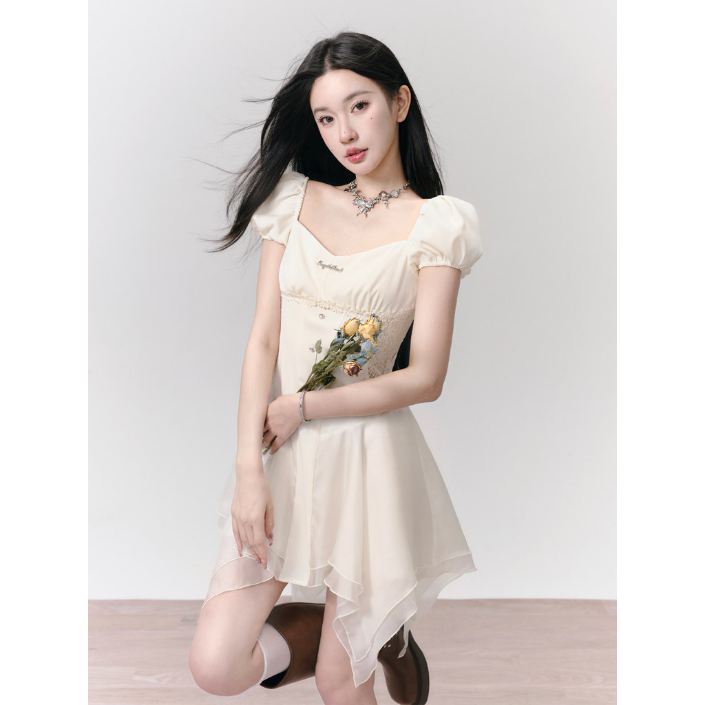 Fragile Heart - Summer's Opening: Romantic Patchwork Princess Dress, Sweet Birthday Dress