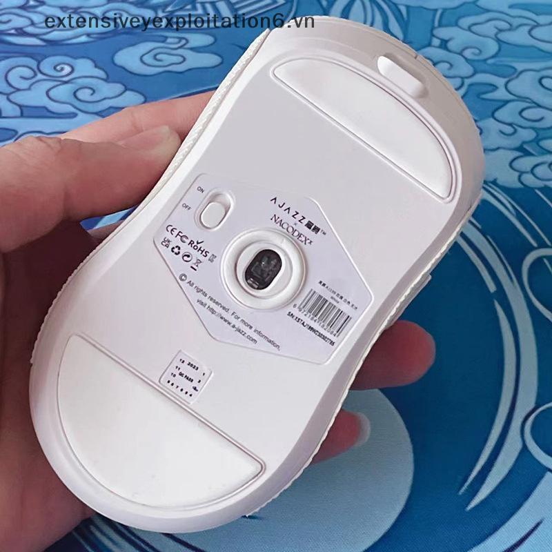 แผ่นรองเท้าสเก็ตเท้าเมาส์ exten 1 ชุดสําหรับ Ajazz AJ199 แผ่นรองเมาส์ Stier กันลื่น