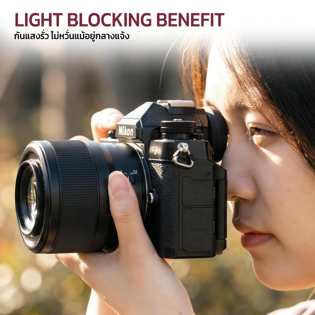 Qlight - ยางรองตากล้อง DK-33 สำหรับ Nikon Z8 Z9 Zf รูปที่ 4