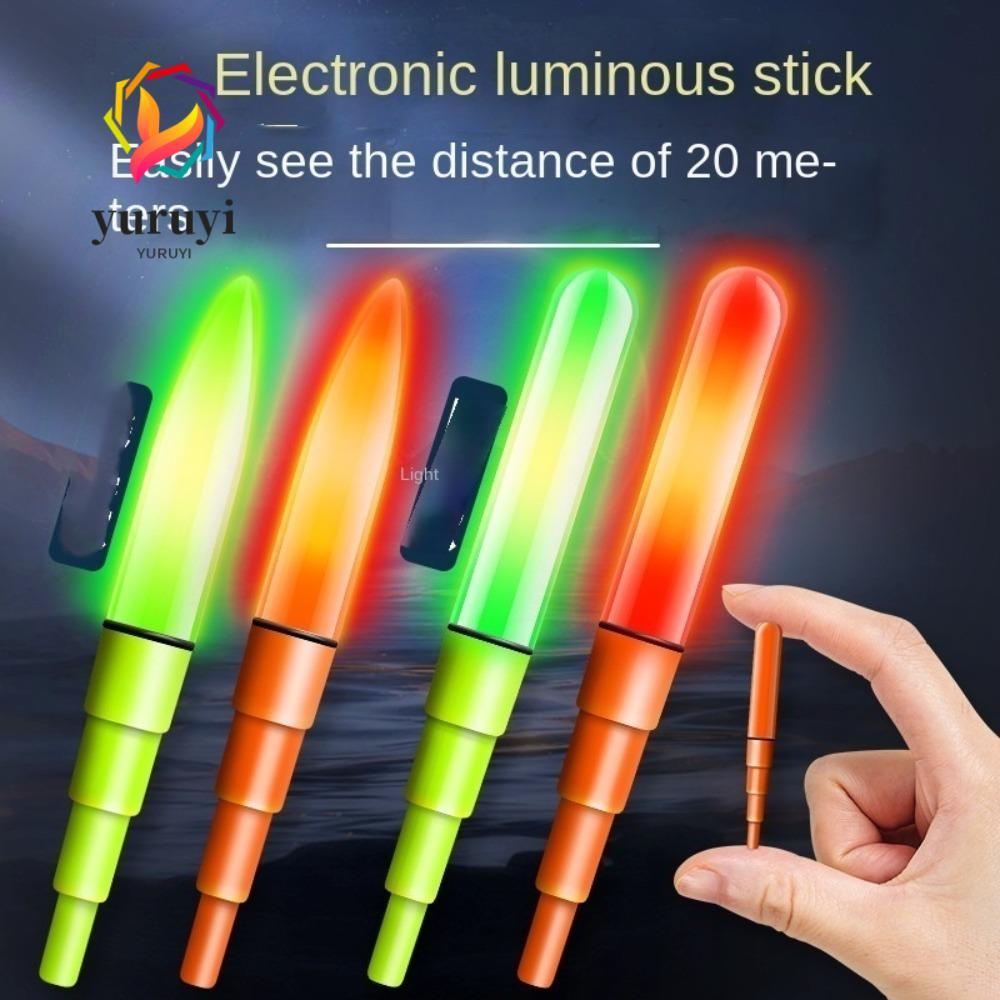 YURUYI อุปกรณ์ล่อปลาแบบลอยน้ำ พร้อมไฟLEDส่องสว่าง ใช้งานได้ทั้งกลางคืน ใช้ถ่านชนิดCR425