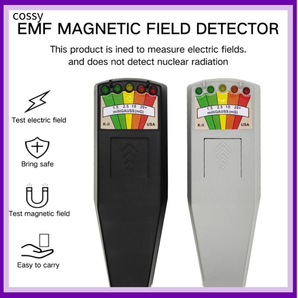 COSSY EMF Meter, EMF Detection Universal Magnetic Field Detector,แบบพกพาความไวสูง Professional Paran