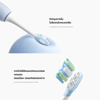 Xiaomi Oscillation Electric Toothbrush Replacement Heads (Clean) / (Soft) | แพ็ก 3 ชิ้น