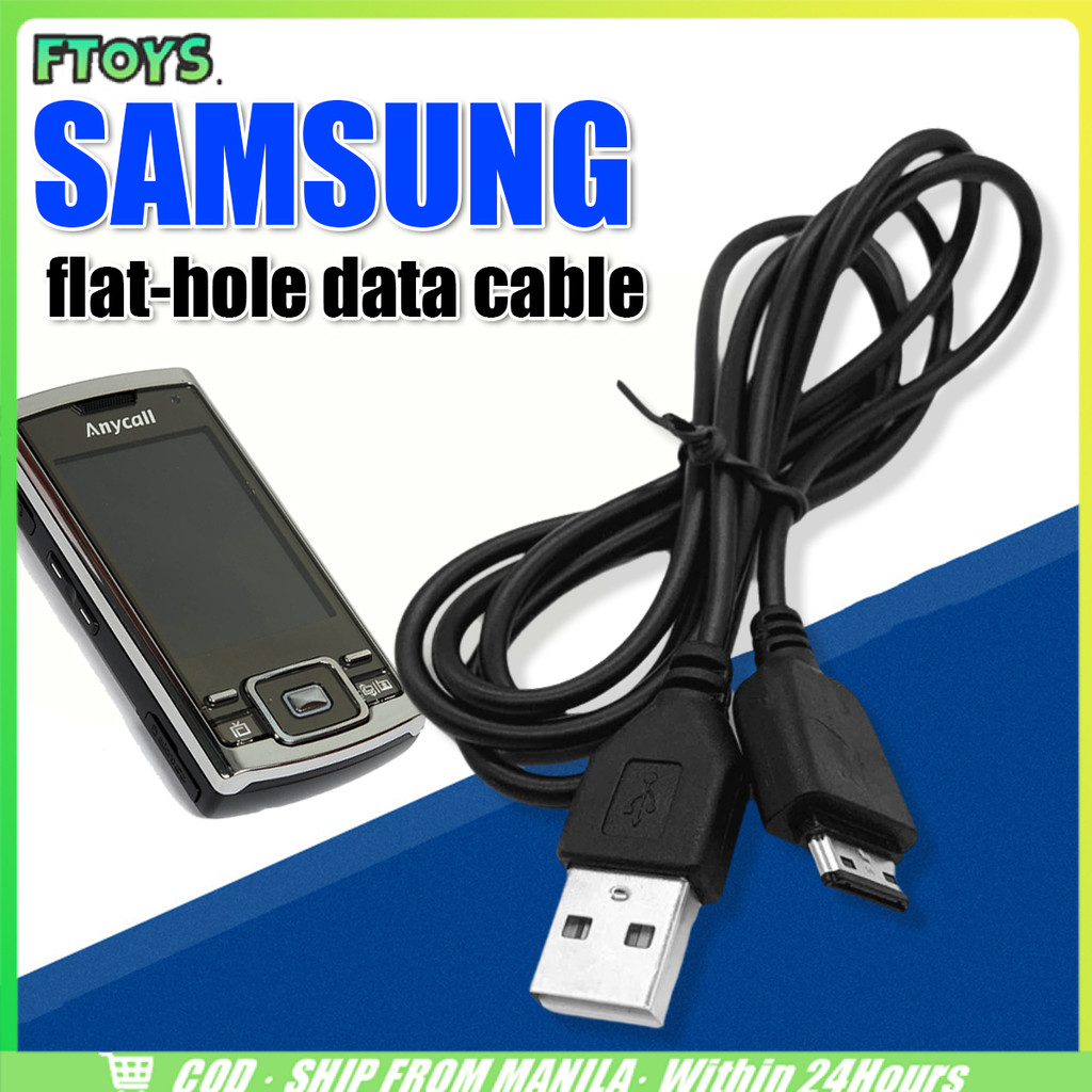 จัดส่งใน24ซม.สายชาร์จ USB สําหรับมือถือSamsung GT-1200RME1202I S3600C SCH-B309 สายยาว1M