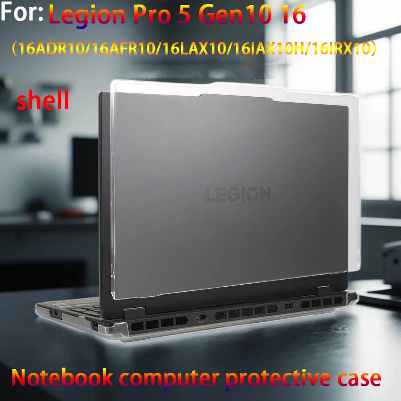 สําหรับ Legion Pro 5 16ADR10/16AFR10 เคสป้องกัน Pro5 Gen10 16IAX10/16IRX10 แล็ปท็อปเปลือกพลาสติกฟิล์