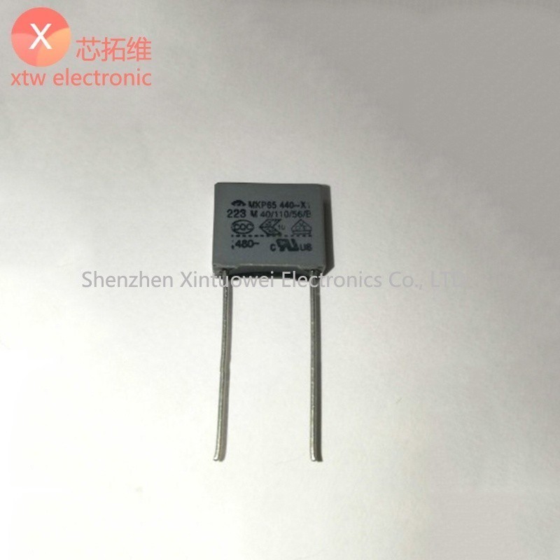 10 ชิ้น/ล็อตตัวเก็บประจุฟิล์ม 440VAC 0.022UF MKP X1 Faraday Ampere Capacitor MKP65 440V223M P = 10 ม