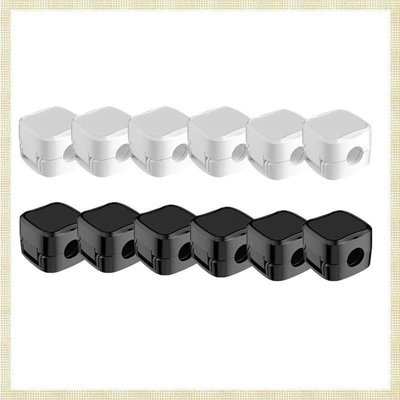 [1ejafnkblh.ph] Storage Holder Cable Management Charger Cable Holder Cord Organizer 12 ชิ้น