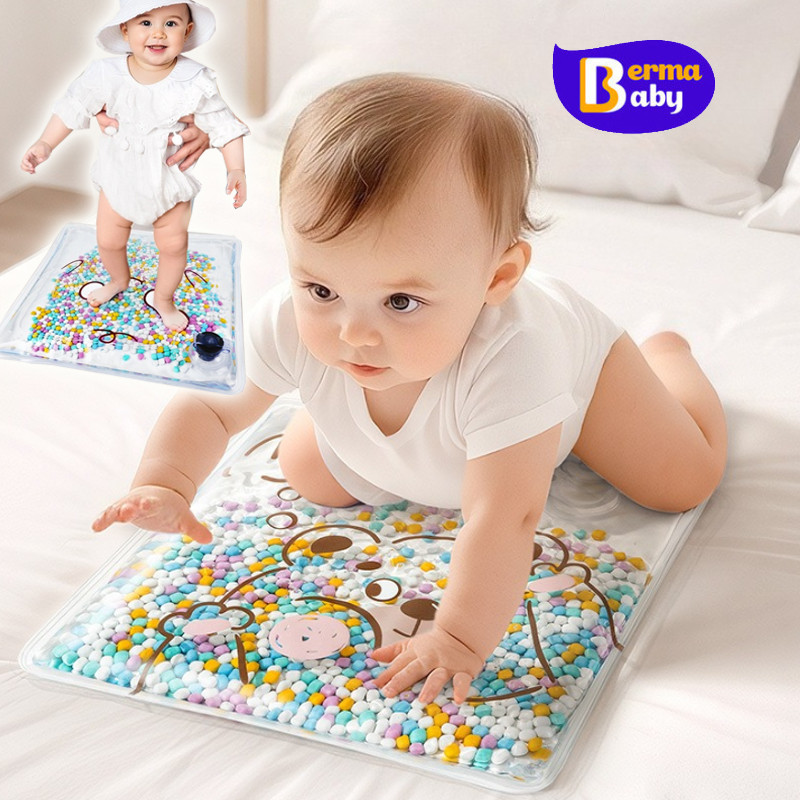 Berma Baby เบาะน้ำเด็ก กระตุ้นประสาทสัมผัส เบาะหัดคลาน เย็นสบาย กันความชื้นไม่ขึ้นรา ของเล่นเด็ก