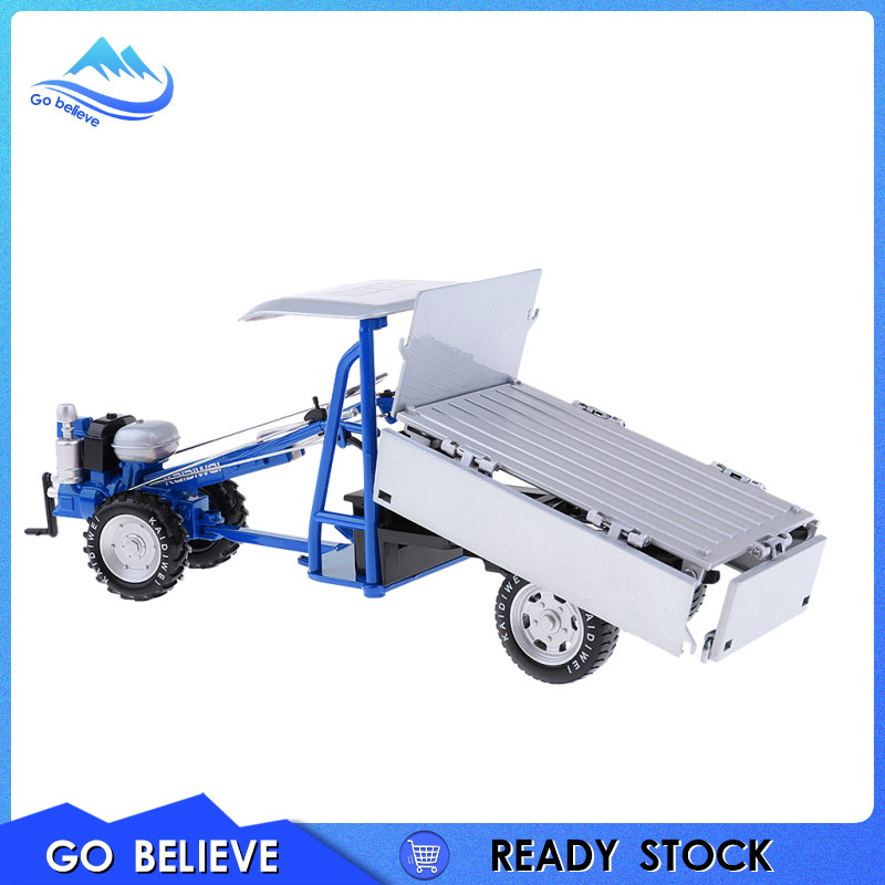 [ชีวิตสูง1] 1:16 Scale Farm Vehicle Model Walking Tractor Engineering Model Jewelry