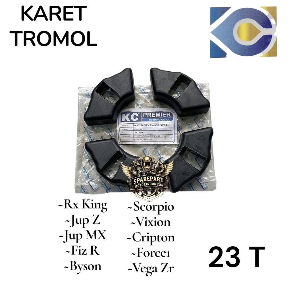 YAMAHA REAR DRUM RUBBER KC BRAND / REAR DUMPER SET / 23T-F5364-10