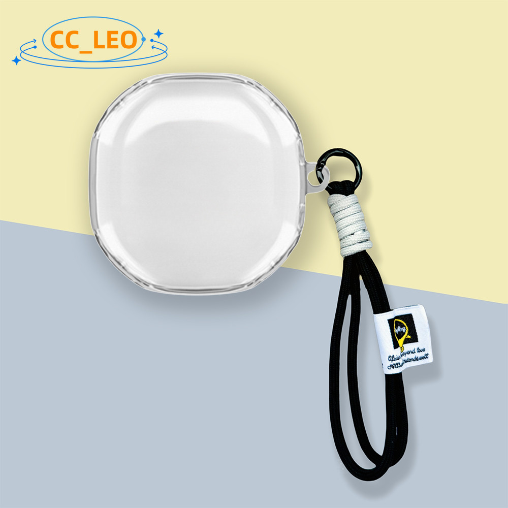 for Baseus Bowie E16 (New) Case Transparent Soft Case Cute Lanyard Suitable for Baseus Bowie E16 Sho