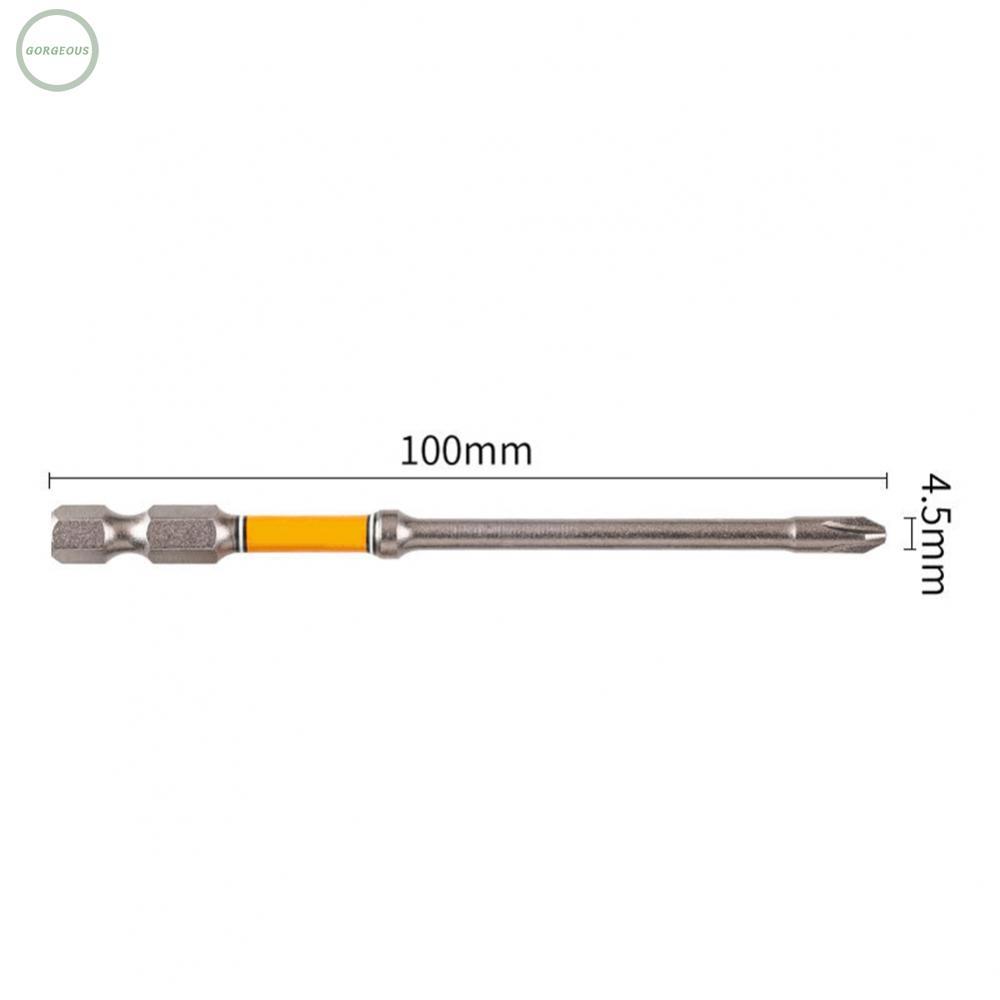 ดอกไขควงกากบาท 1/4 ไขควงมือ Hex Shank ใช้บิต 1/4 นิ้ว