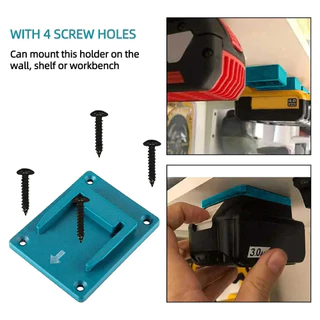 1-5PCS ผู้ถือแบตเตอรี่สําหรับ Makita /DAYI /Dewalt /OSUKA 18V Li-ion แบตเตอรี่ Mounts Dock (ไม่มีแบตเตอรี่)
