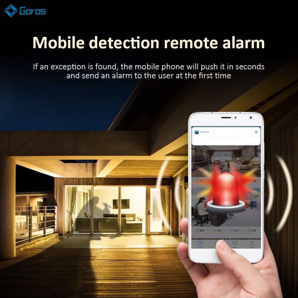 การเฝ้าระวังวิดีโอสําหรับบ้าน SmartLife App Real-Time Two-Way Audio Easy Remote Monitoring พร้อม Sma
