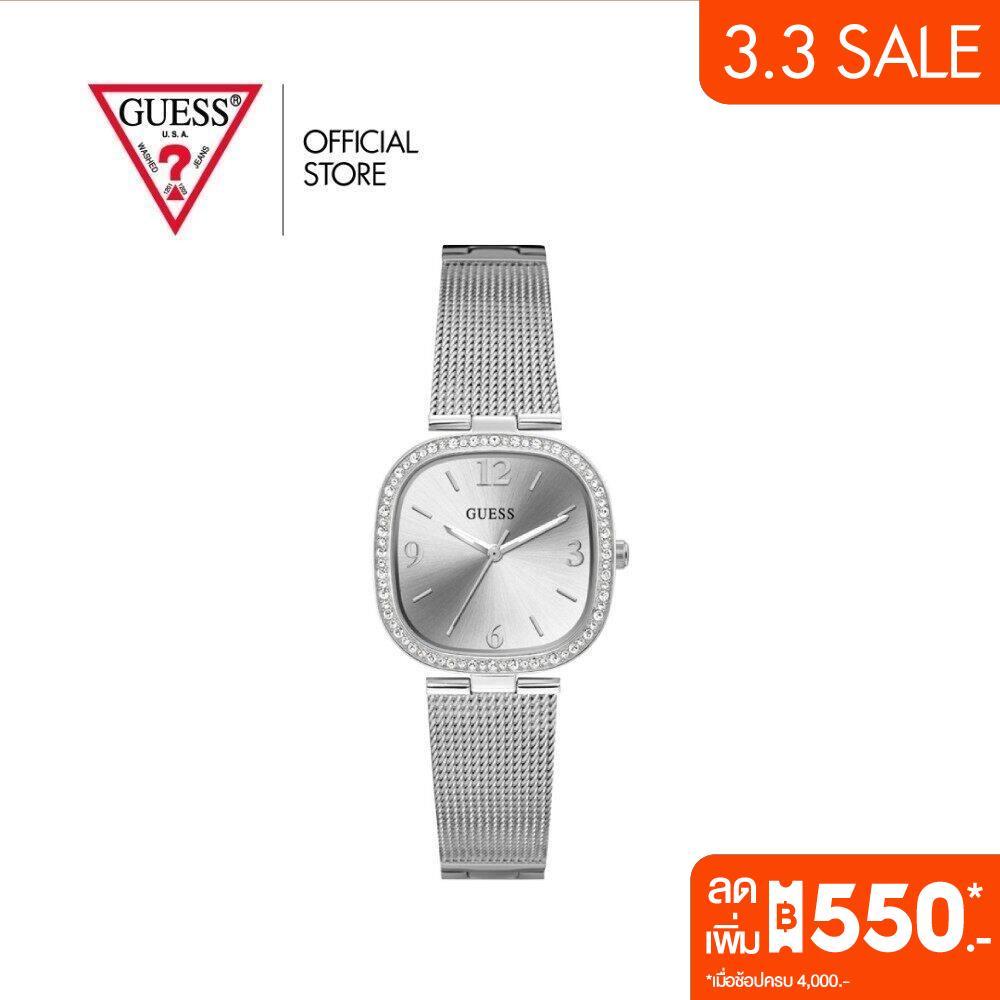 GUESS นาฬิกาข้อมือผู้หญิง รุ่น GW0354L1 สีเงิน สินค้า