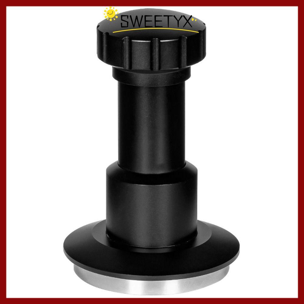 จัดส่งจากประเทศไทยSWEETYX กาแฟ Impact Tamper, 58.53 มม.51 มม.ปรับฤดูใบไม้ผลิโหลดกาแฟ Tamper, Ripple ฐานสแตนเลสแรงดันคงที่ Espresso Tamper