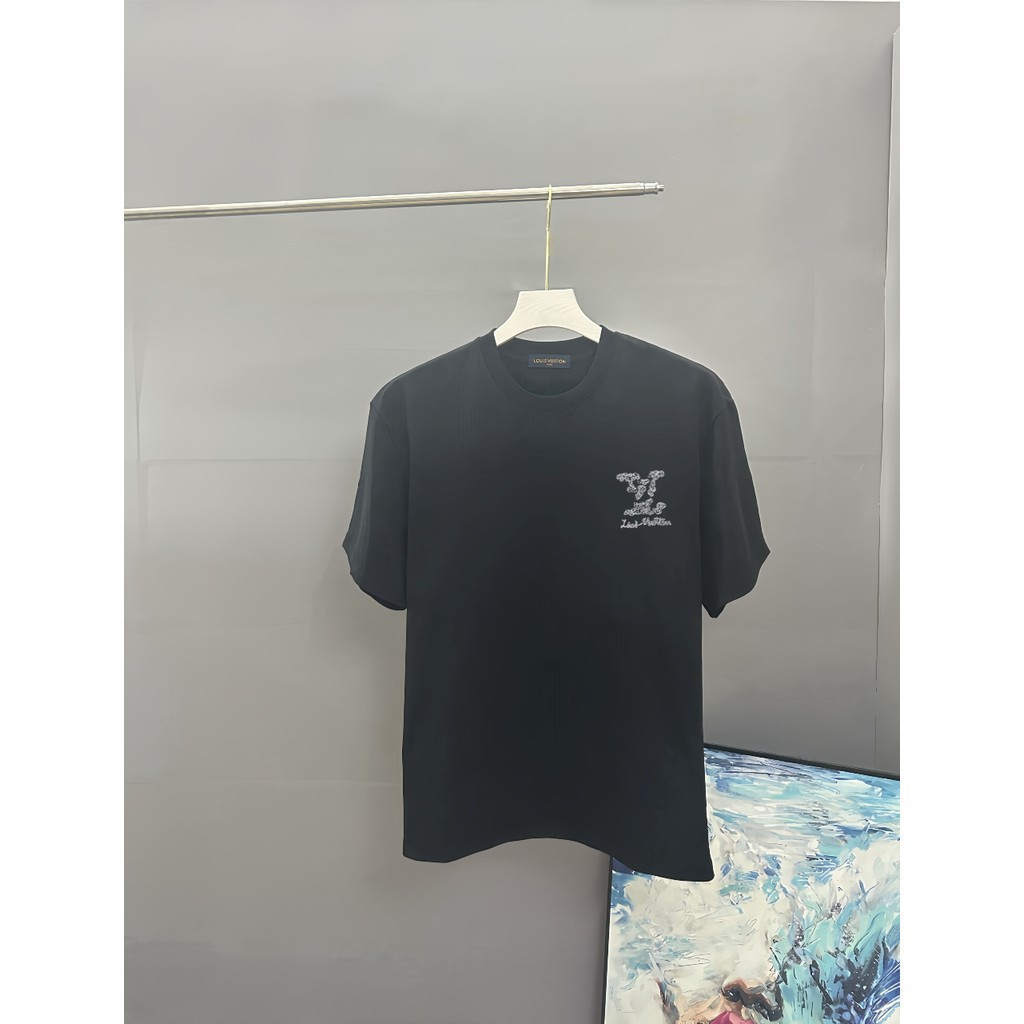 LO% UIS VU & ITTON/L @ V2026 Star คลาสสิกรอบคอแขนสั้นเสื้อยืดผู้ชายผู้หญิงสไตล์เว็บไซต์อย่างเป็นทางก