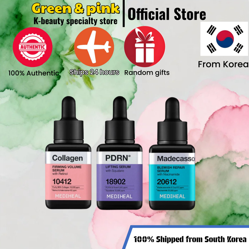 [Mediheal] Madecassoside Blemish Repair Serum(40ml+40ml+10ml)/PDRN Lifting Serum 40 ml + 40ml/Collag