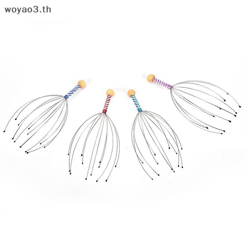[Woyao] New Head Ne Scalp Massage Massage Tool Stress [TH]