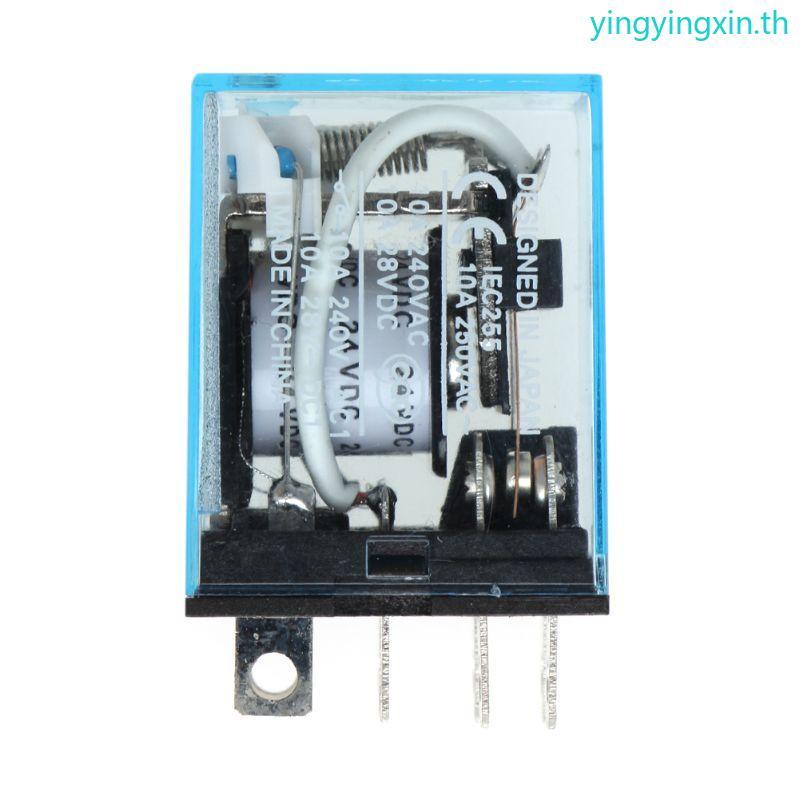 YIN MY4NJ LY2NJ MY2NJ รีเลย์กําลังไฟระดับกลาง MY4N-J AC 220V สําหรับ DC 24V 10A 8 Pin