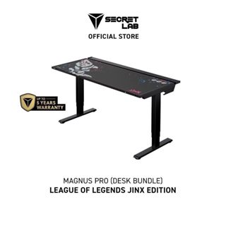 Secretlab MAGNUS Pro Jinx Edition (Bundle)—โต๊ะคอมปรับระดับไ…